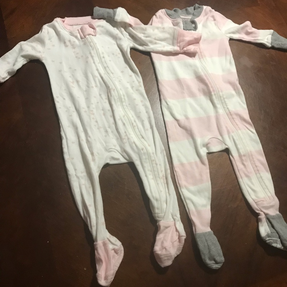 Burt Bee’s Footed sleepers